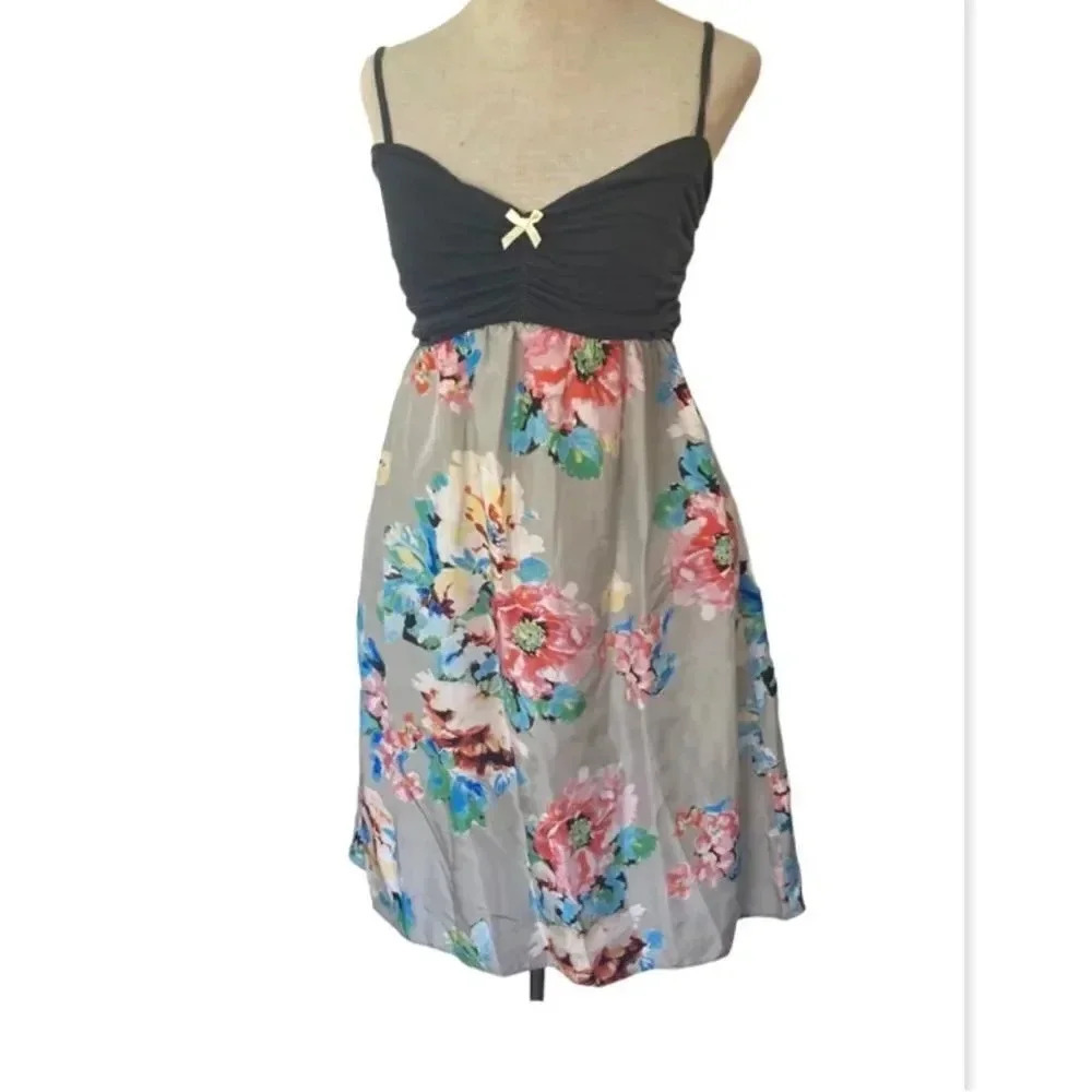 Anthropologie‎ Pinkerton sundress Multicolored floral print Size S NWT